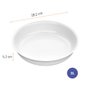 Assadeira Redonda Branca Marinex Opaline de 2L 6859