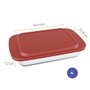 Assadeira Retangular com Tanmpa Marinex 6538