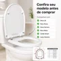 Assento Sanitário Soft Close D Branco Tigre