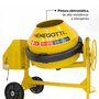 Betoneira Normatizada 400L com Motor Monofásico 2CV Menegotti