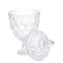Bombonier com Pé Cristal Diamond 15x32cm Lyor 7770