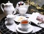 Bule de Porcelana Com Tampa Soleil White Oxford 1,2 Litros 9801