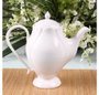 Bule de Porcelana Com Tampa Soleil White Oxford 1,2 Litros 9801