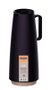 Bule Térmico Exata Polipropileno Preto com Ampola de Vidro Tramontina 1 Litro 61636/103