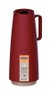 Bule Térmico Exata Polipropileno Vermelho com Ampola de Vidro 1 Litro Tramontina 61636/106