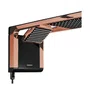 Chuveiro Acqua Duo Ultra Preto com Rose Gold Lorenzetti 7800w