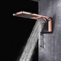 Chuveiro Acqua Duo Ultra Preto com Rose Gold Lorenzetti 7800w