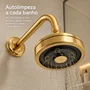 Chuveiro Deca Acqua Plus Gold de Parede com Tubo 1990.GL.STD
