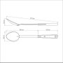 Colher para Servir Polywood Castanho Tramontina 21158190