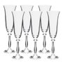 Conjunto de Taça Champagne Angela  Bohemia Fullfit 190 ml 55709
