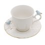 Conjunto para Chá em Porcelana 8 Peças Birds 200ml Wolff 18121