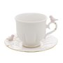 Conjunto para Chá em Porcelana 8 Peças Birds 200ml Wolff 18121