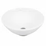 Cuba de Apoio Redonda 35cm Branca Deca L.155