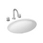Cuba de Embutir Oval Branco Deca L.37.17