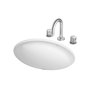 Cuba de Embutir Oval Branco Deca L.37.17