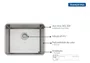 Cuba De Embutir Tramontina Quadrum 94007/103 Inox 50x40cm