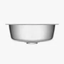 Cuba Inox de Embutir 30x30 Bl + Válvula Tramontina