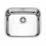 Cuba Inox de Embutir 48x34 Lavinia Com ladrão + Válvula Tramontina