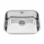 Cuba Inox de Embutir 48x34 Lavinia Com ladrão + Válvula Tramontina