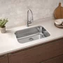 Cuba Inox de Embutir 48x34 Lavinia Sem ladrão + Válvula Tramontina