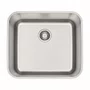 Cuba Inox de Embutir 50x40 Dora Escovada + Válvula Tramontina