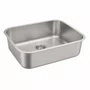 Cuba Inox de Embutir 50x40 Dora Escovada + Válvula Tramontina
