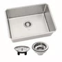 Cuba Inox de Embutir 50x40 Quadrum Undermount + Válvula Tramontina