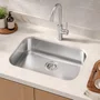 Cuba Inox de Embutir 54x34 Lávinia + Válvula Tramontina