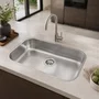 Cuba Inox de Embutir 54x34 Lávinia + Válvula Tramontina