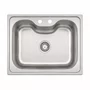 Cuba Inox de Embutir 69x49 Morgana 60FX + Válvula Tramontina