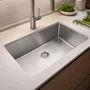 Cuba Inox de Embutir 70x40 Quadrum Undermount + Válvula Tramontina