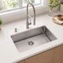 Cuba Inox de Embutir 70x40 Quadrum Undermount + Válvula Tramontina