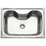 Cuba Tramontina Morgana 60 FX Undermount em Aço Inox com Lixeira de Embutir 5 L, Tábua de Madeira, Dosador de Sabão, Cesto Aramado e Válvula