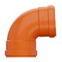 Curva 87º 30 Esgoto Redux 100mm Tigre