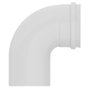 Curva Esgoto 90 ° Curta 40 mm Tigre