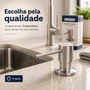 Dosador de Sabão Tramontina Inox 500ml com Recipiente Plástico 94517/004