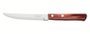 Faca para Churrasco Lâmina em Aço Inox e Cabo em Madeira Polywood Vermelho Tramontina 5" 21100/475