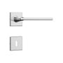 Fechadura Classic 40 3000 Roseta Quadrada Interna Inox Stam 38217