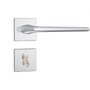 Fechadura 823/27 Roseta Quadrada 1 Banheiro Inox Stam 38578
