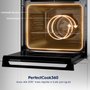 Fogão a Gás 5 Queimadores  Experience Cinza com  Forno Duplo Electrolux FE5DC