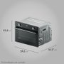 Forno Elétrico de Embutir 50L Preto OE4EH Electrolux