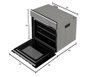 Forno Elétrico de Embutir Espelhado Mueller MFE0268G1