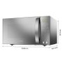 Forno Micro-ondas Consul 32L Inox CMS46ARBNA