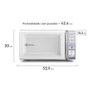 Forno Microondas 34L MEO44 Branco Electrolux