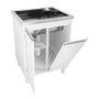 Gabinete com Tanque Inox Alto Brilho Docol 63x51,5x85cm 017027CH