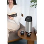 Garrafa Térmica Tramontina Exata em Aço Inox com Ampola de Vidro 1 L