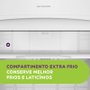 Geladeira Consul Frost Free 342 litros cor Inox com Gavetão Hortifruti CRB39AK