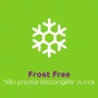 Geladeira Consul Frost Free 397L Freezer Inferior Branca CRE44BB