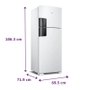 Geladeira Frost Free Duplex Branca com Painel Eletrônico Externo Consul 450 Litros CRM56HBBNA