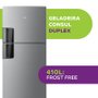 Geladeira Frost Free Duplex Cor Inox Consul 410 litros CRM50HKBNA